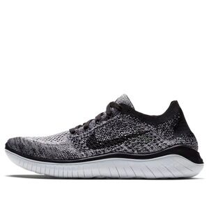 8.5W / 7M - [NEW] Women's Nike Free RN Flyknit 2018 Shoes 'Black' 942839-101